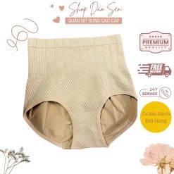 Quần gen bụng cho chị em phụ Nữ cạp trên run tầm 2cm , dạng chơn mềm mại Women Cotton