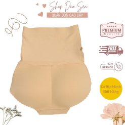 Quần gen nịt bụng độn vòng 3 hàng đúc sẵn mút dày tầm 1cm cho các chị em phụ nữ ÁO