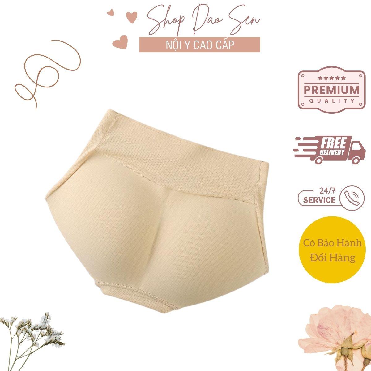 Quần độn vòng 3 mút đúc sẵn vào quần, cạp nhỡ độn dày 1cm vừa phải tạo dáng xinh Nữ