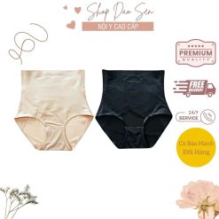 Quần gen bụng chất su lụa dạng chơn cạp trên rún tầm 3cm Nữ