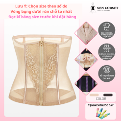 Đai Gen Nịt Bụng Định Hình Kéo Khóa - Bí Quyết Cho Vòng Eo Thon Gọn Tức Thì!